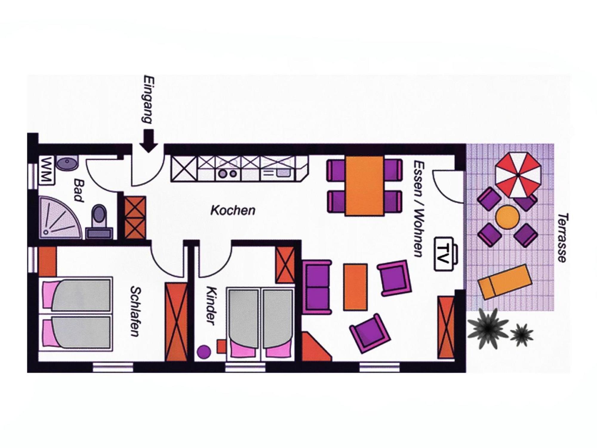 Dat Gele Hus Fewo 1 Prerow Exterior photo